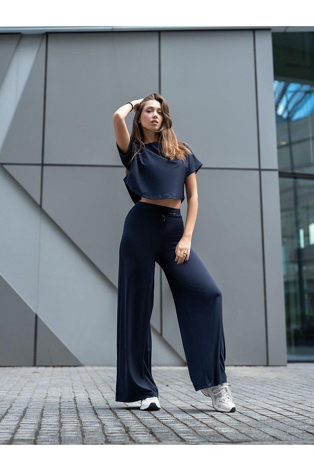 Kadın Lacivert Yoga Pantolonu - 7