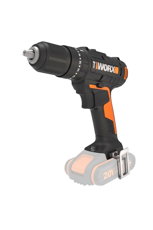 Wx370.9 20volt Profesyonel Şarjlı Darbeli Matkap (AKÜ DAHİL DEĞİLDİR) - 2