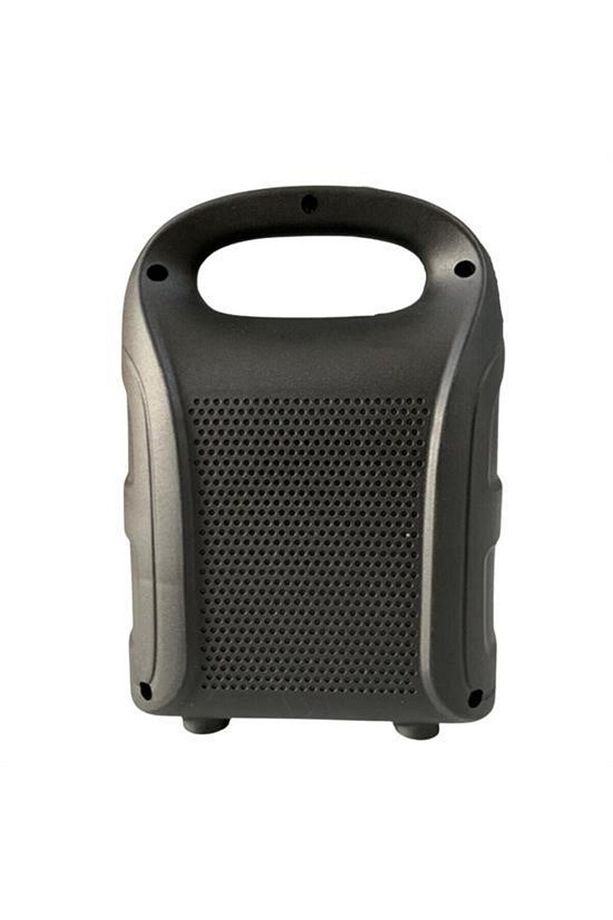 Tutmalı Mini Hoparlör Işıklı Taşınabilir Bluetooth Wireless Radyolu Sd Kart ve USB Girişli Hoparlör - 2