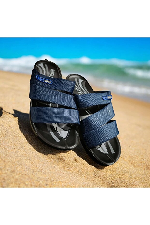 Non-Slip Sole Sea, Beach, Bathroom, Pool, WC, Daily Flat Heeled Unisex Slippers