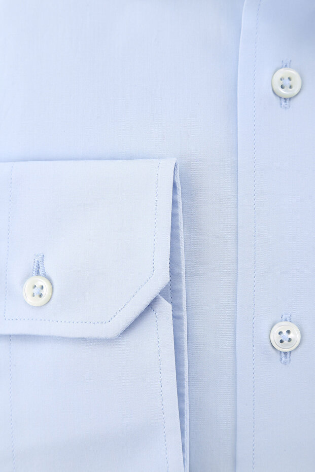 POPLİN KLASİK GÖMLEK - 3