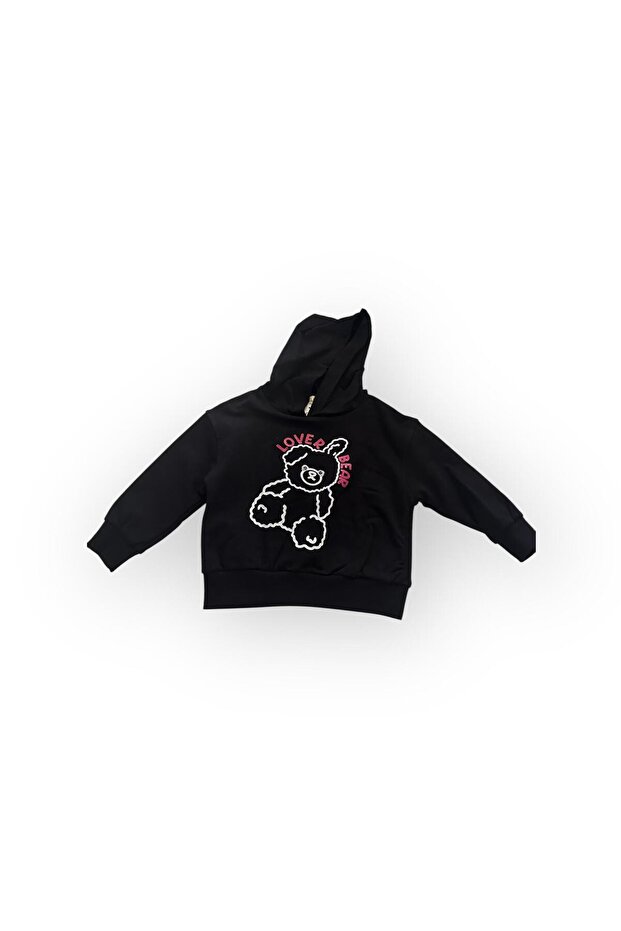 Çocuk kapüşonlu sweatshirt