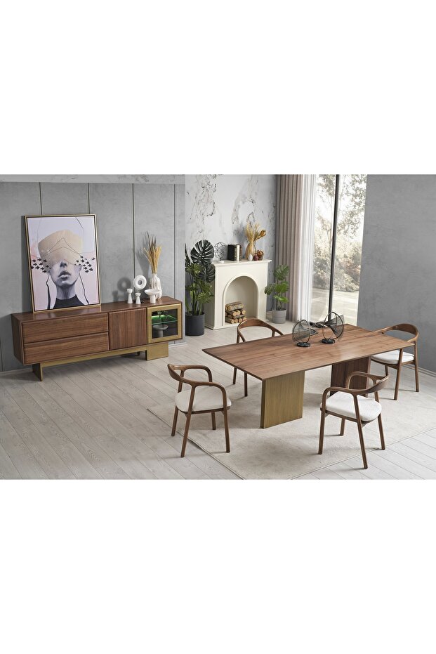 Solid Yemek Odası Takımı - 7