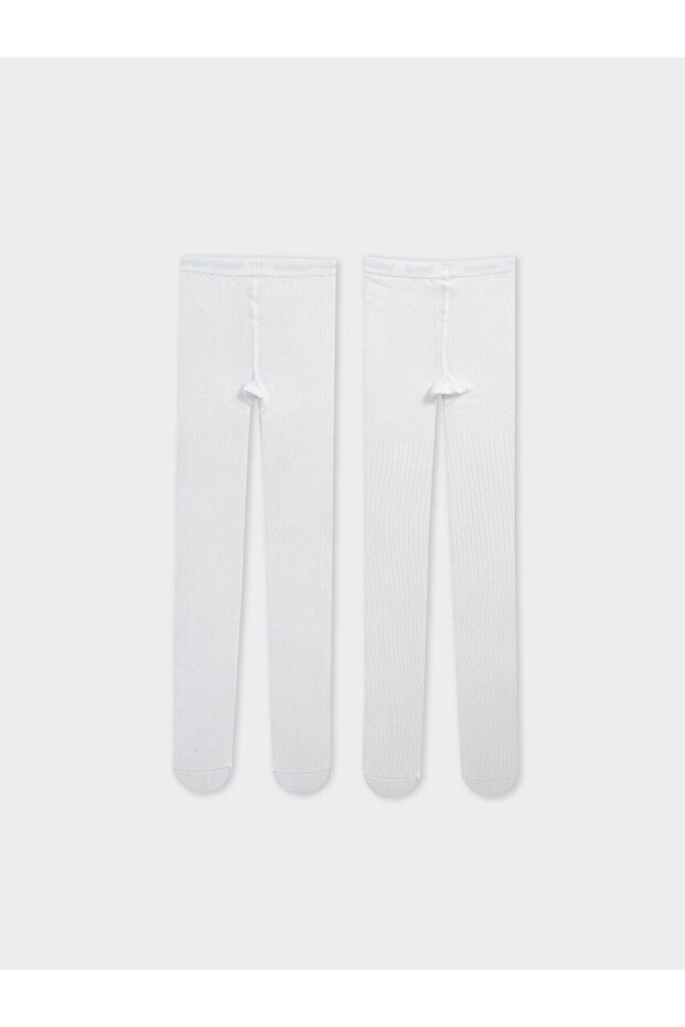 Lcw Baby Basic Baby Girl Pantyhose 2-Pack (W4)
