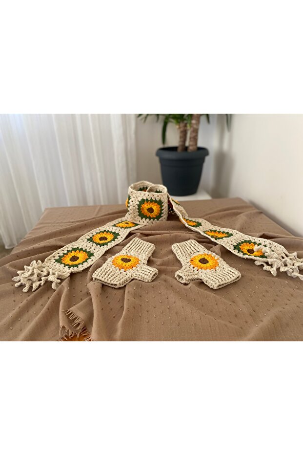 Papatya arkı eldiven - 2