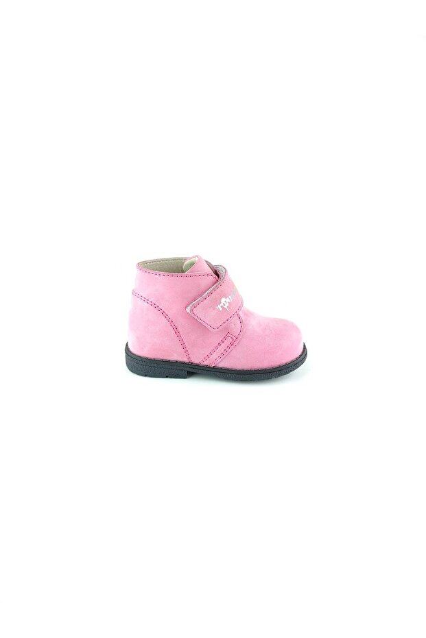 Deri Ortopedik Bebe Bot K 373-1 Pembe Nubuk - 1