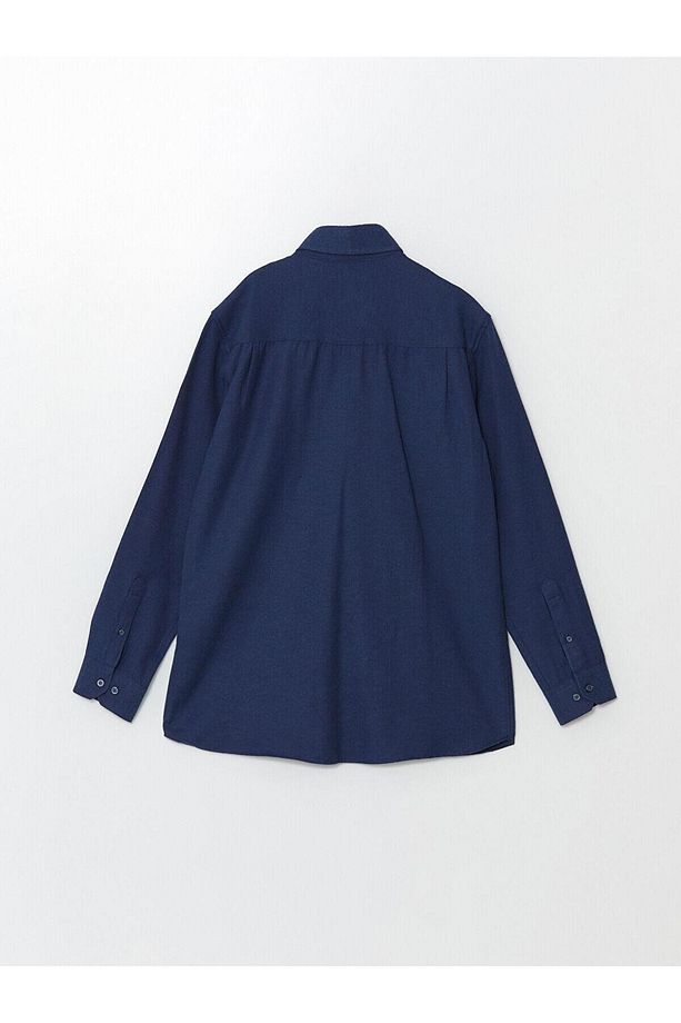 LCWAIKIKI Classic Regular Fit Uzun Kollu Poplin Erkek Gömlek - 6