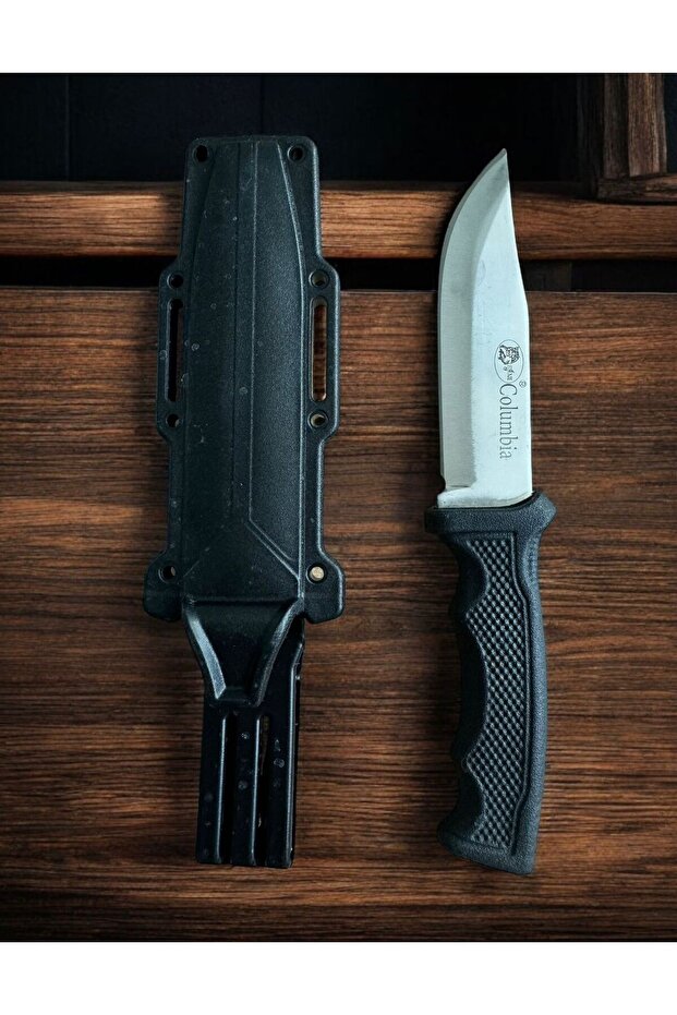 Askeri Sert Kılıflı Çelik Bıçak - 1