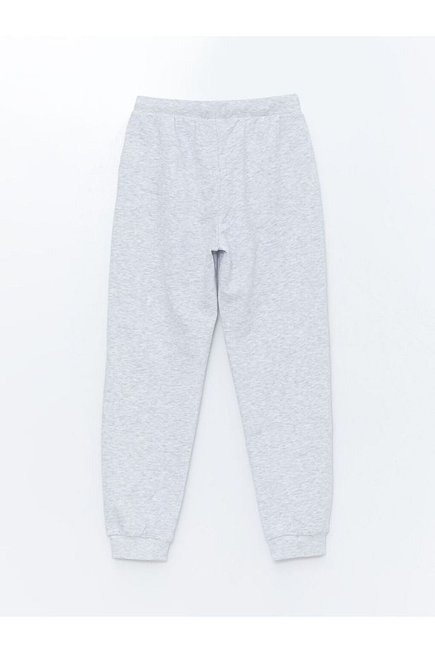Beli Lastikli Kız Çocuk Jogger Eşofman Altı - 4