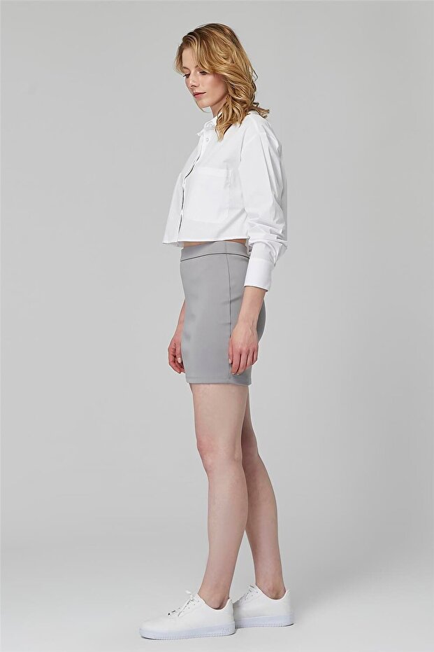 Mini Astarsız Etek - 2