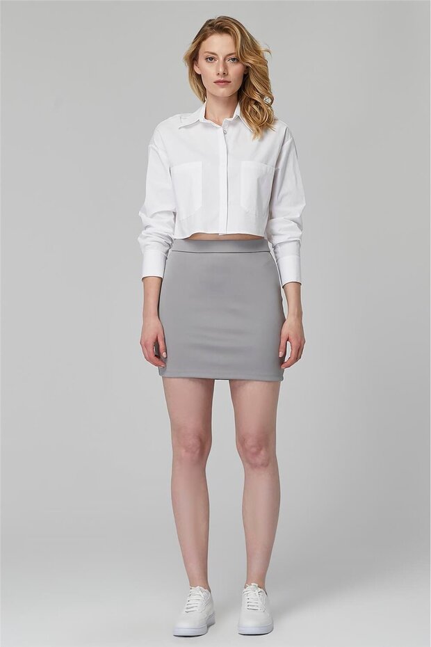 Mini Astarsız Etek - 1