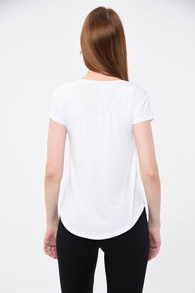 Kız Baskılı Tshirt - 4