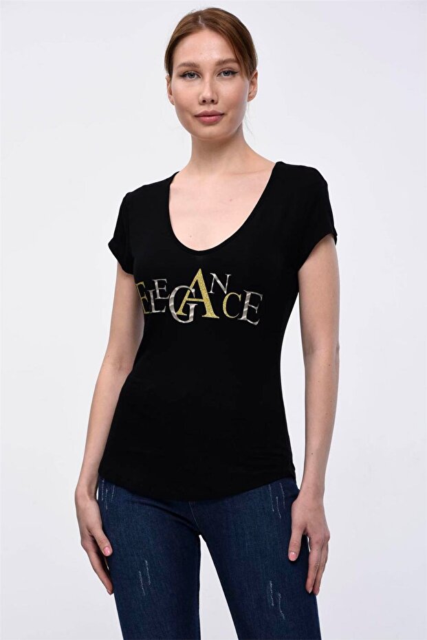 Baskılı Tshirt - 1