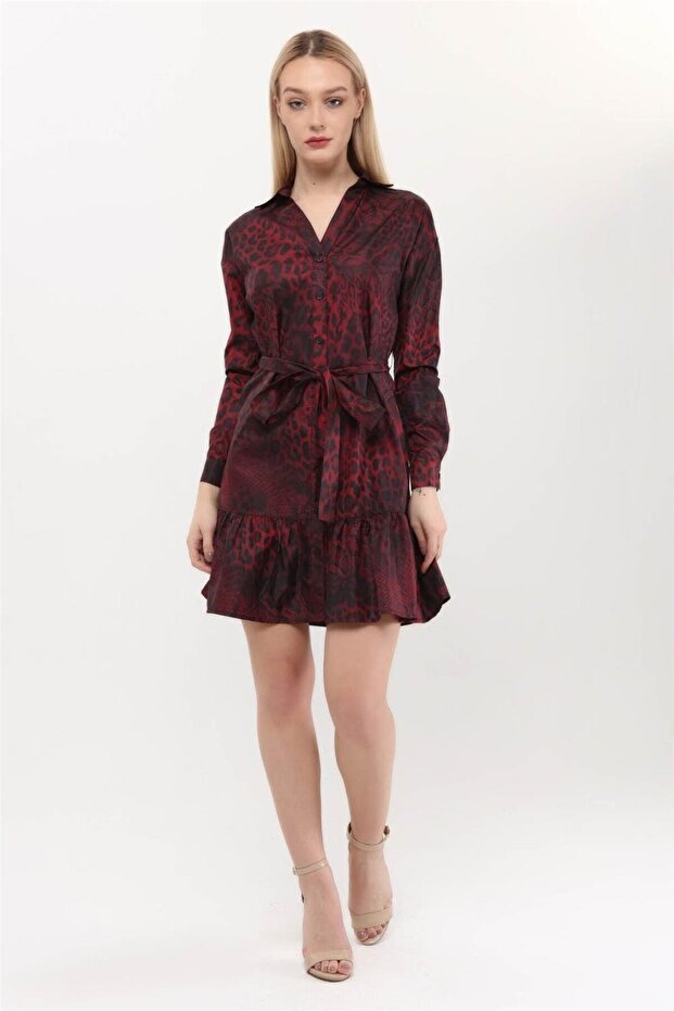 فستان بنمط ليو - 1