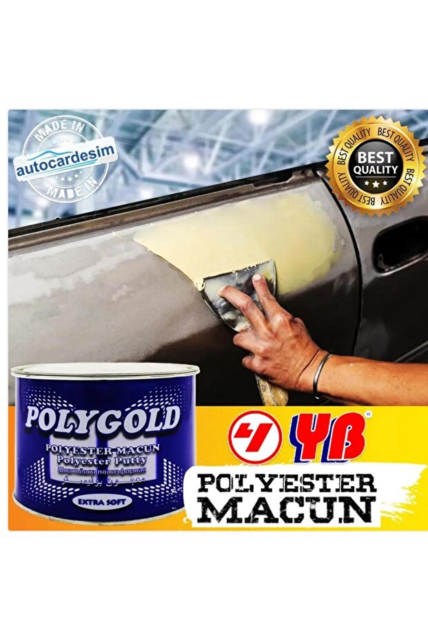 macun POLYESTER ÇELİK MACUN 500GR KAPORTA MACUNU - 1