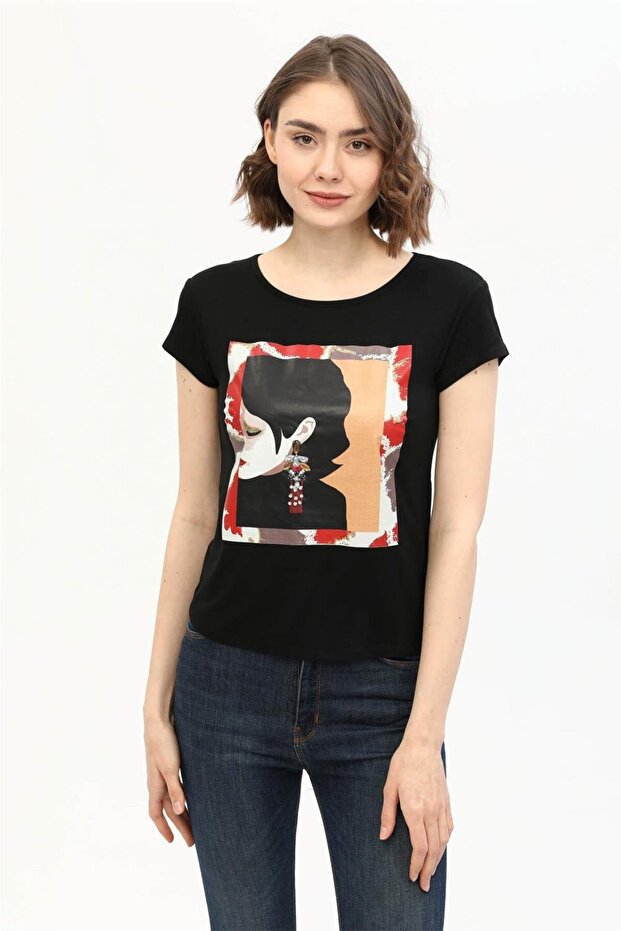 Baskılı Tshirt - 1