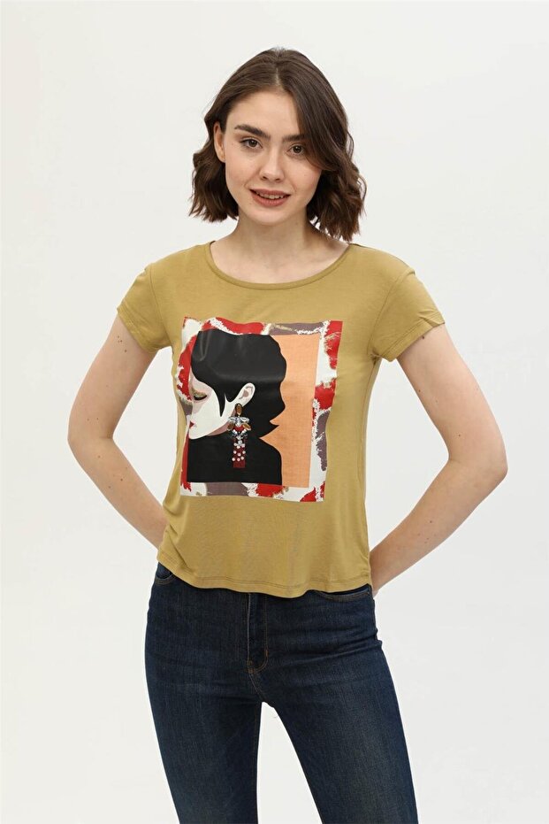 Baskılı Tshirt - 1