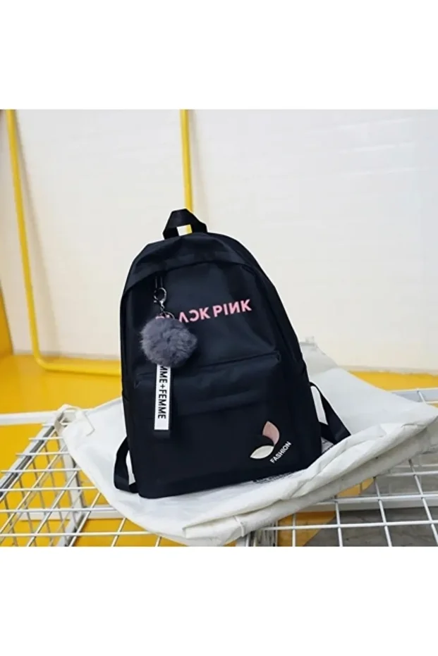 Qiuming Shop Blackpink1 Stili Nct Iki Kez Got7 Başıboş Çocuklar Sırt Çantaları Bir Txt Istiyorum Kad - 1