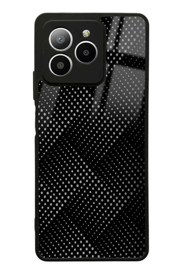 Omix X7 Black and Gray Design Glossy Phone Case