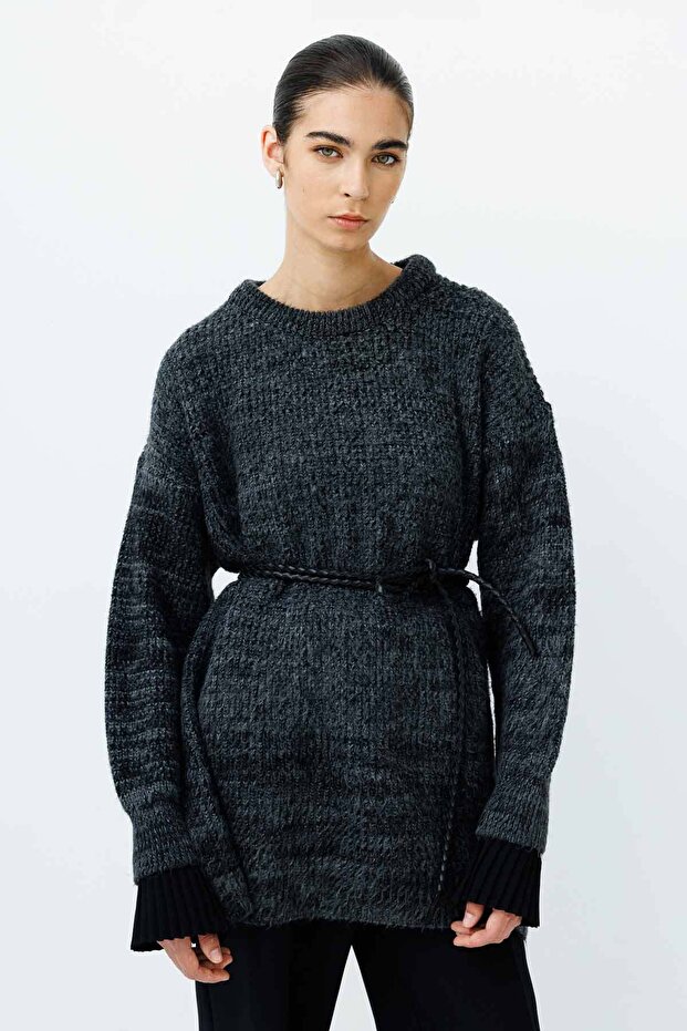 Basic Black Sweater - 2