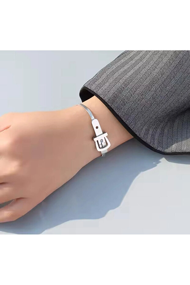 Çelik Silver Bileklik - 3