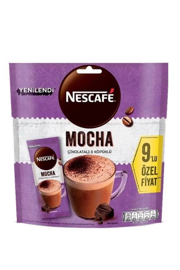 Mocha Çikolatalı Ve Köpüklü Kahve 17g X 9 Lu - 1
