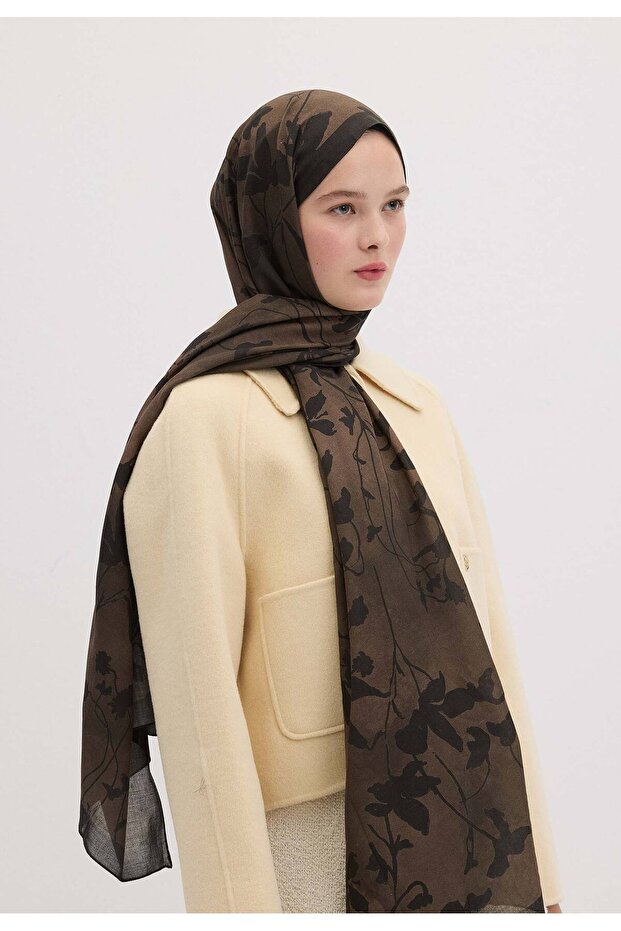 شال منقوش بالغابات الداكنة - التربة - 3
