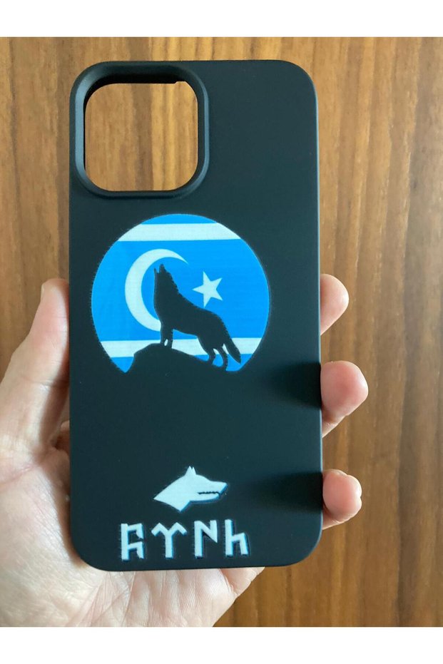 Xr Compatible Göktürk Hi̇lal Turkish Written Printed Phone Case Cover Cover Case