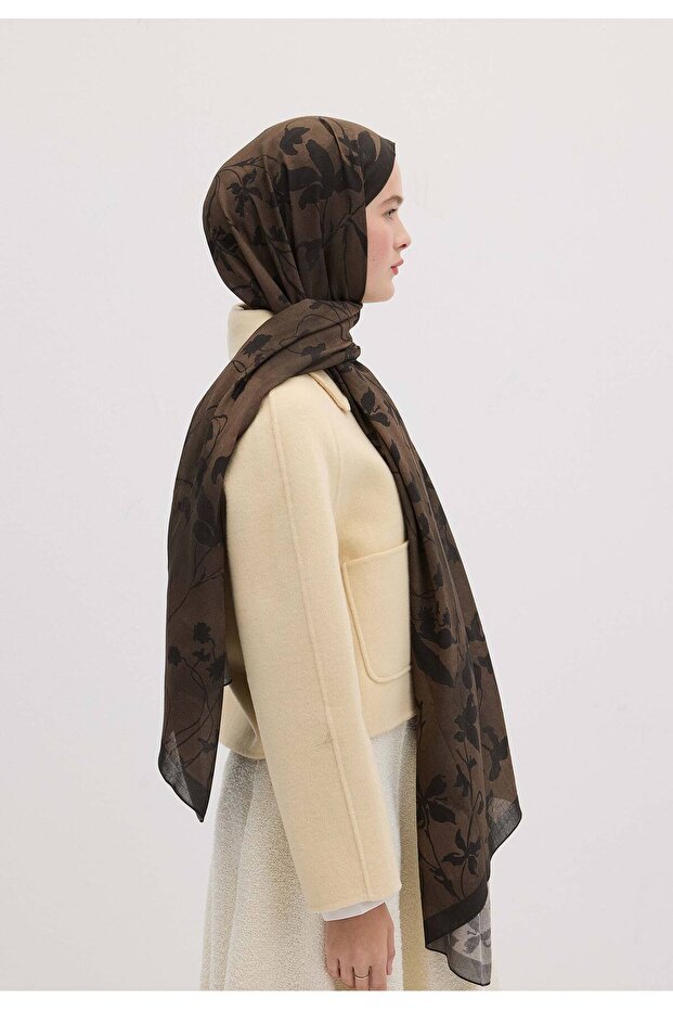 شال منقوش بالغابات الداكنة - التربة - 2