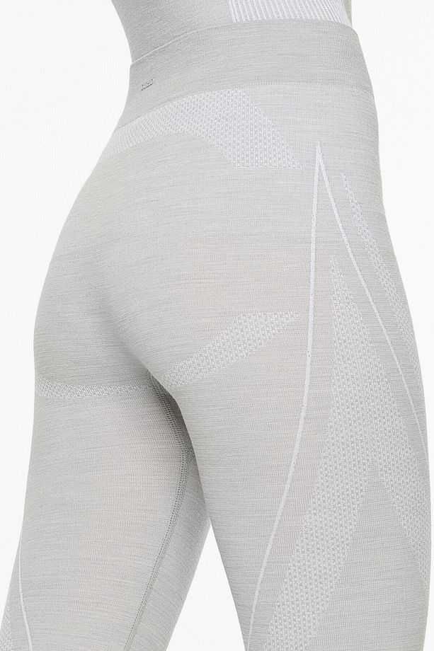 Merinos yünü karışımlı seamless performance base layers tayt - 5