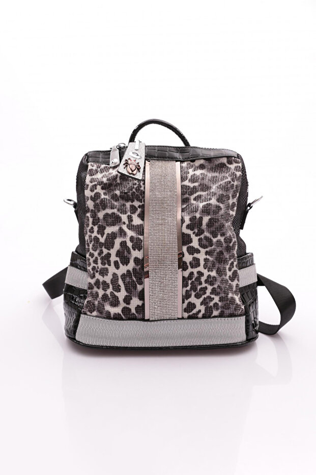 17356 Model Patterned Women's Backpack - 1