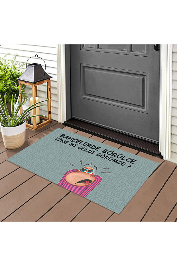 Görümce Görünce Kapı Önü Paspas LoveBug-T - 1