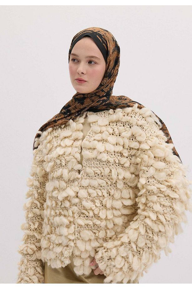 FREDA DESEN ŞAL CAMEL - 3