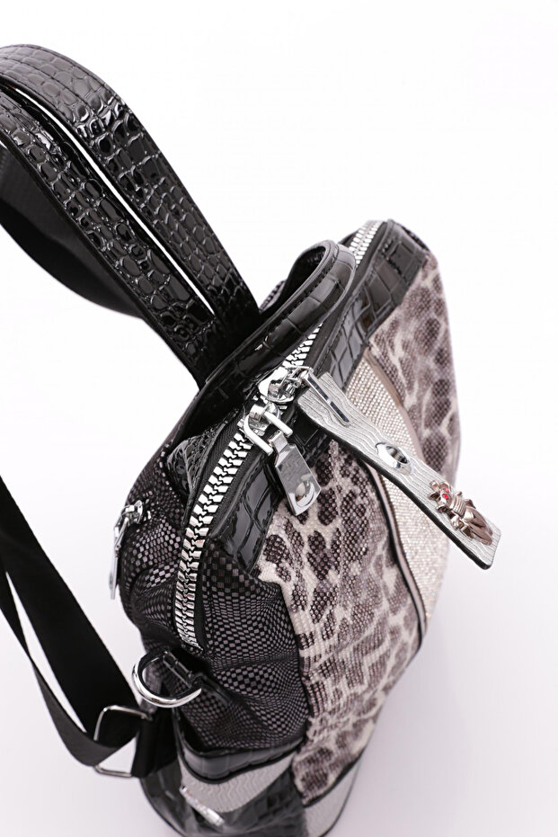 17356 Model Patterned Women's Backpack - 4