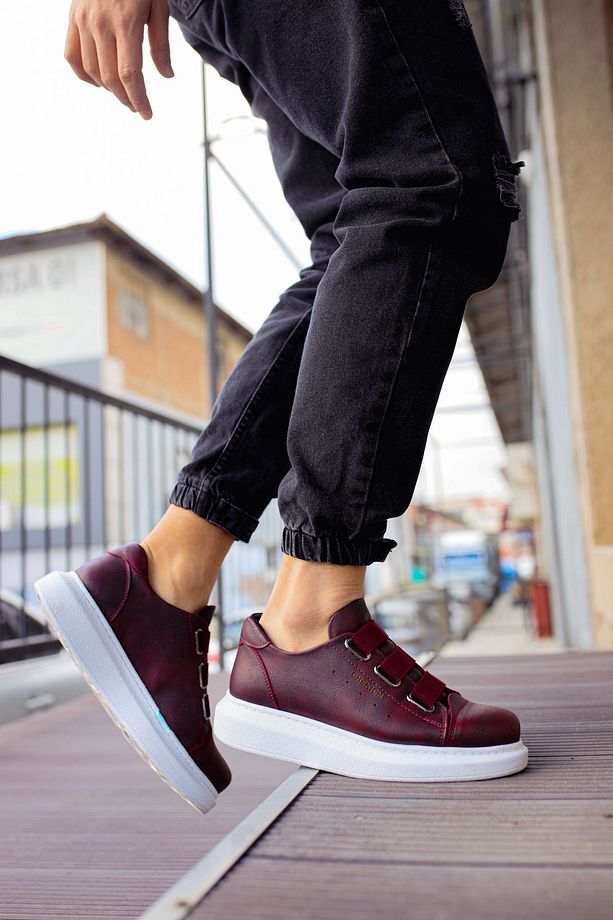 Ch253 Cbt Mirror Non Erkek Ayakkabı Bordo - 3