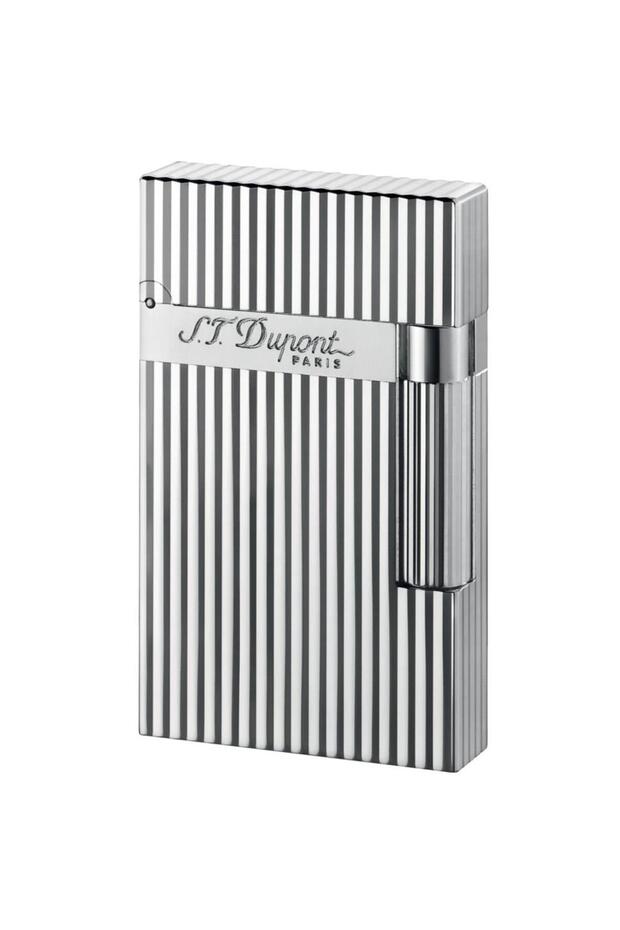 Briquet Lignes Verticales Argent Puro Çakmağı 16817 - 1