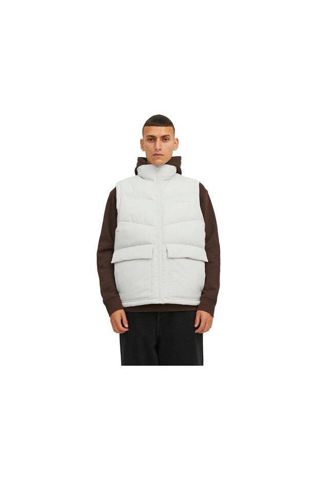 Men's Matte Surface Padded Vest - Vesterbro -12238853 - BS