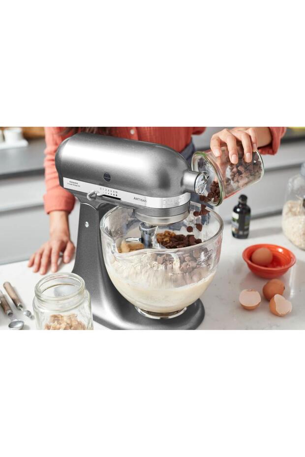 5ksm185psems Artisan 4.8 Lt Mutfak Şefi - Medallion Silver - 4