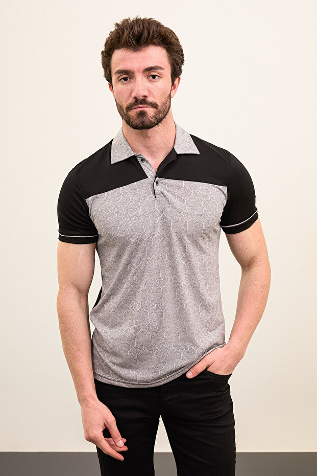 Combed Polo Collar - 1