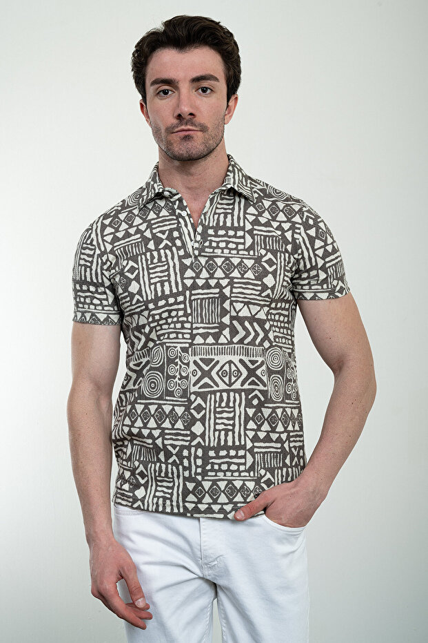 Combed Polo Collar - 1