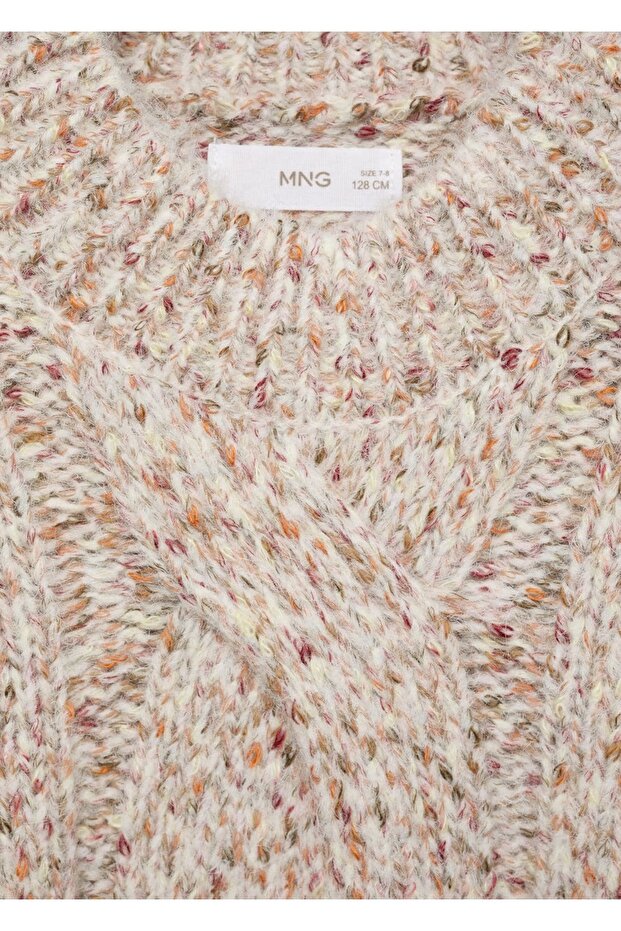 Pullover mit Strickdetail - 5
