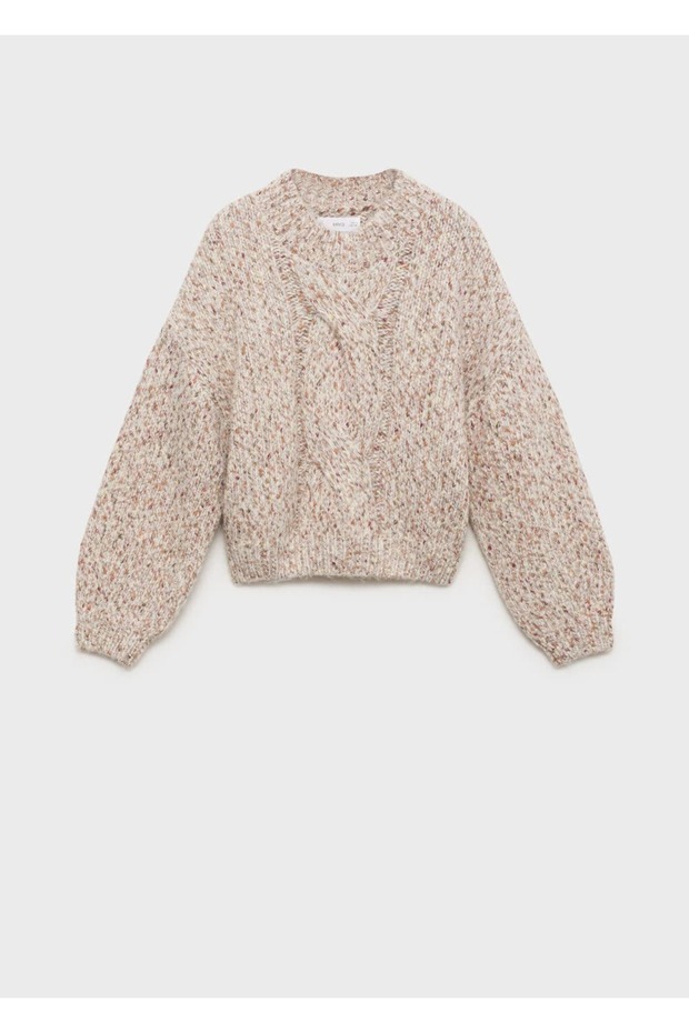Pullover mit Strickdetail - 3