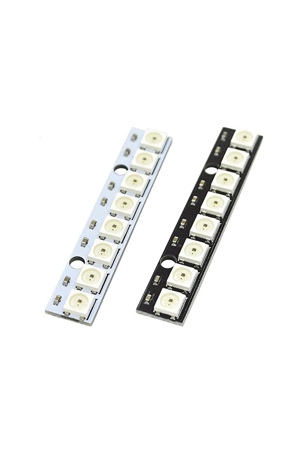 8 Bit NeoPixel WS2812B 5050 Rgb Led Modül 8’li 5050 Adreslenebil - 4