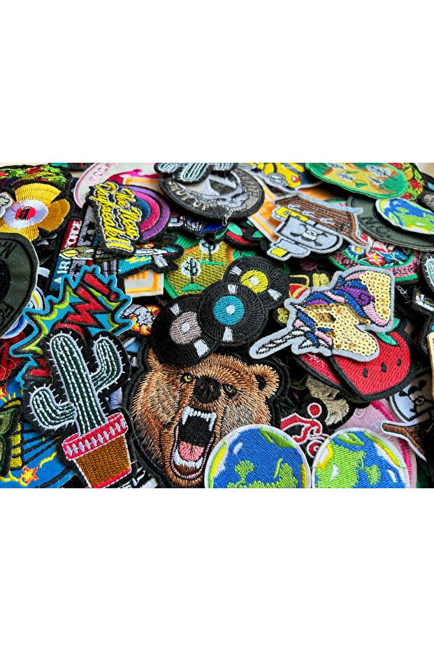 مجموعة مكونة من 100 قطعة من رقعة تثبيت الكي المختلطة - 2