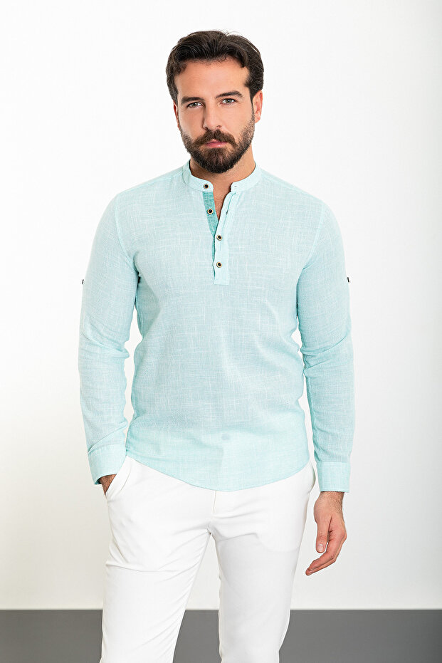 GÖMLEK HAKİM KISAPATLI  YAKA - 1