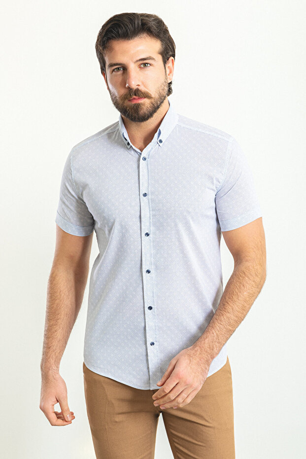 Shirt Top Button - 3