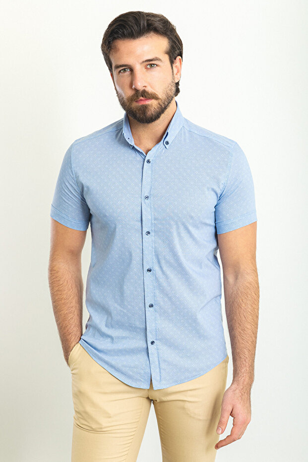 Shirt Top Button - 1