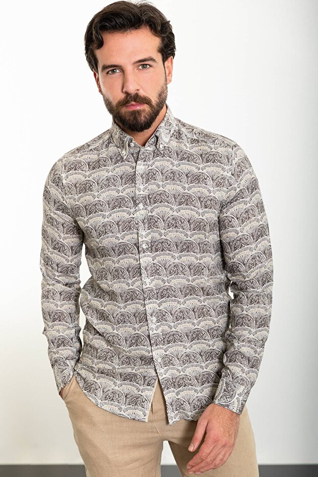 SHIRT TOP BUTTONED - 1