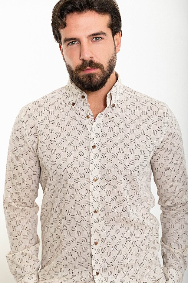 SHIRT TOP BUTTONED - 4