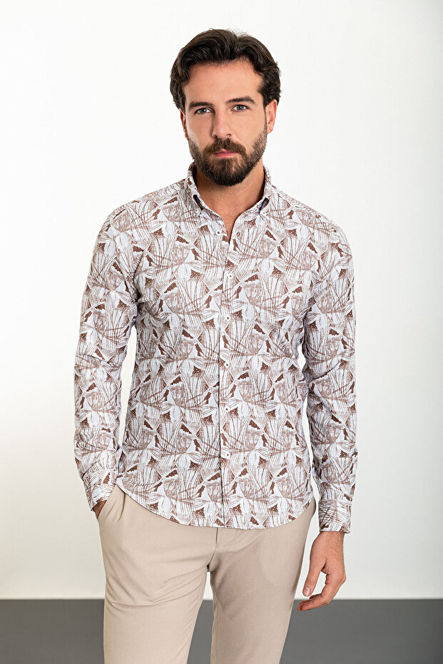 SHIRT TOP BUTTONED - 1